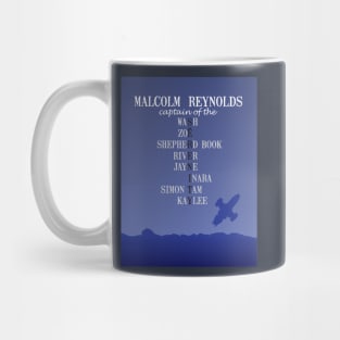 Malcolm Reynolds and Serenity Mug